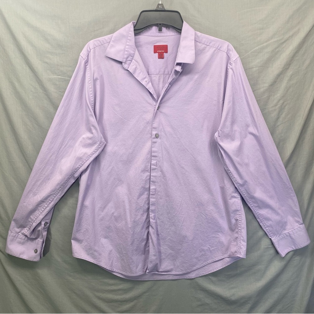 Alfani Button Down shirt Purple Size | L